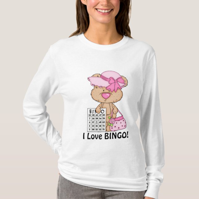 I Love Bingo Nano long manches t-shirt (Devant)