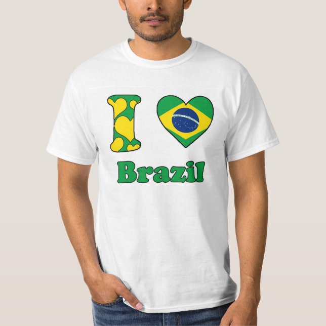 I love Brazil T-Shirt (Vorderseite)