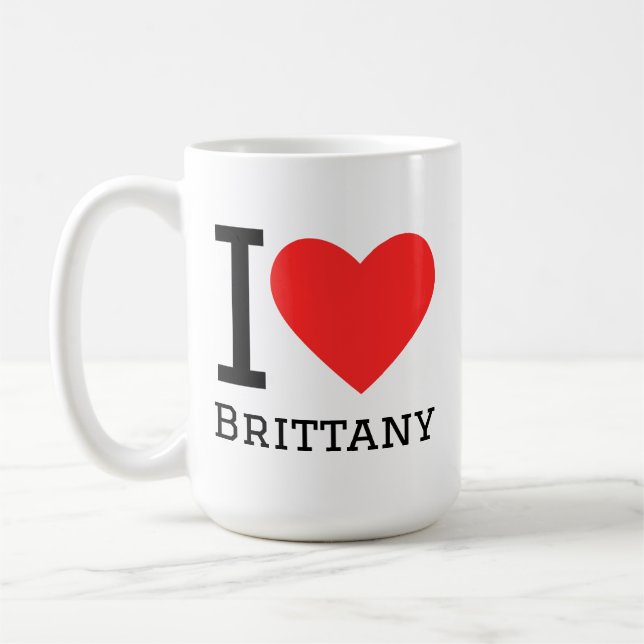 I love brittany kaffeetasse (Links)