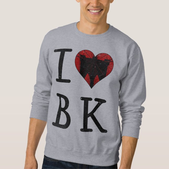 I Love Brooklyn BK NYC Sweatshirt (Devant)