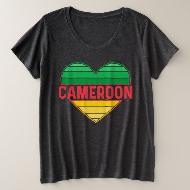 I Love Cameroon, Coeur camerounais (Design devant)