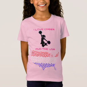 I Love Cheer et le T-Shirt américain