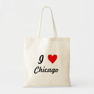 I Love Chicago Tragetasche