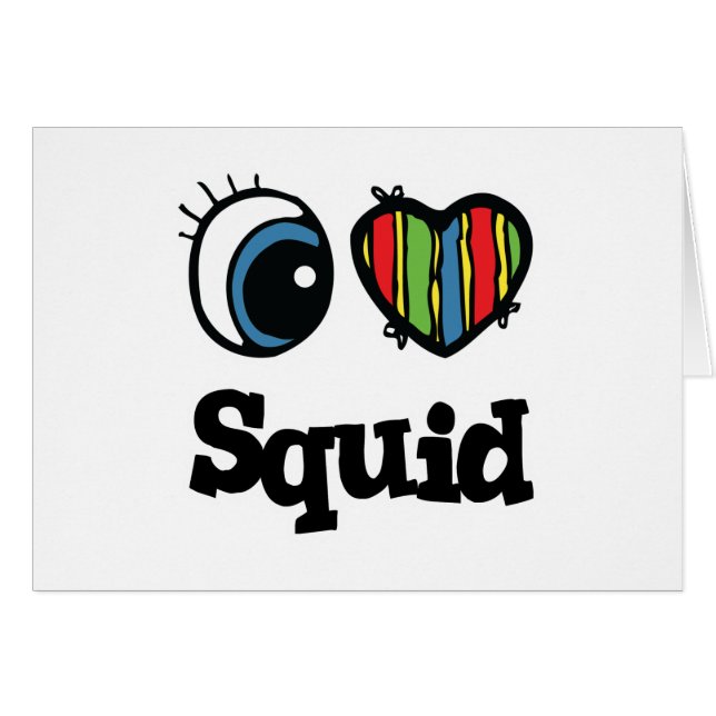 I Love (Coeur) Calmar (Devant horizontal)