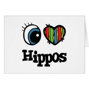 I Love (Coeur) Hippopotames
