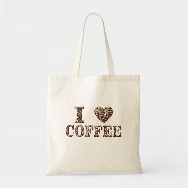 I Love Coffee Sac fourre-tout (Devant)