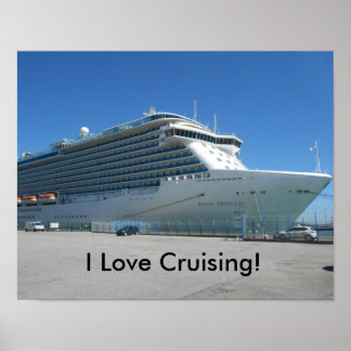 I Love Cruising Poster