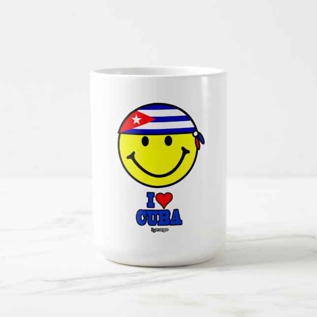I LOVE CUBA KAFFEETASSE (Mittel)
