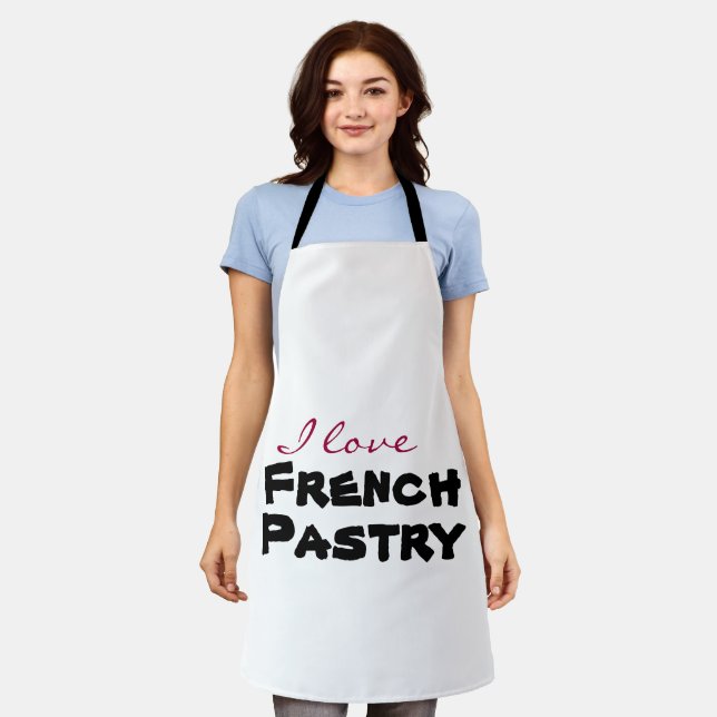 I love [customize] schürze (Getragen)