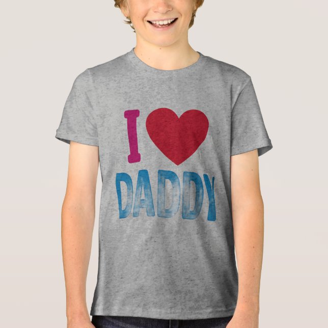 "I LOVE DADDY" TSHIRT (Recto)