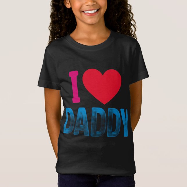 "I LOVE DADDY" TSHIRT (Devant)