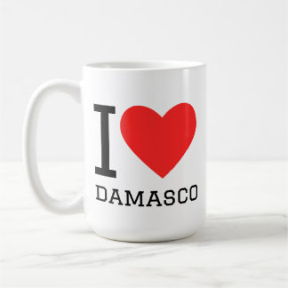 I love damasco kaffeetasse