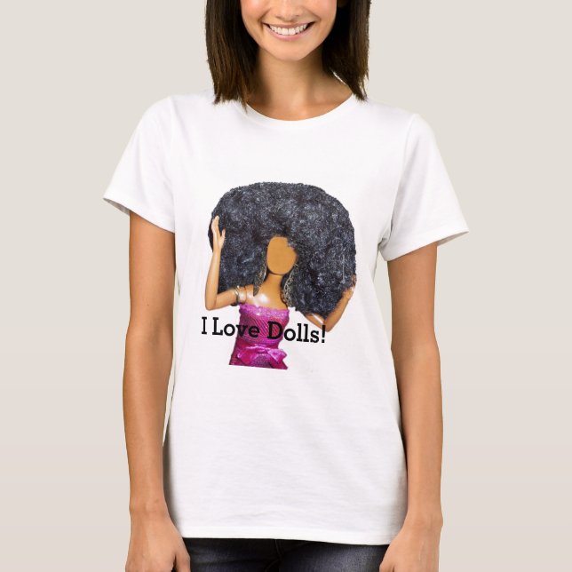 I love dolls T-shirt (Devant)