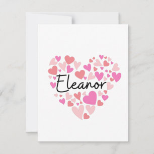 I love Eleanor Mitteilungskarte