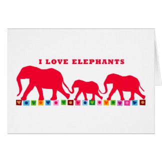 I Love Elephants (Rouge)