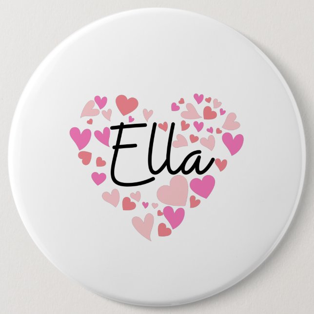 I love Ella Button (Vorderseite)
