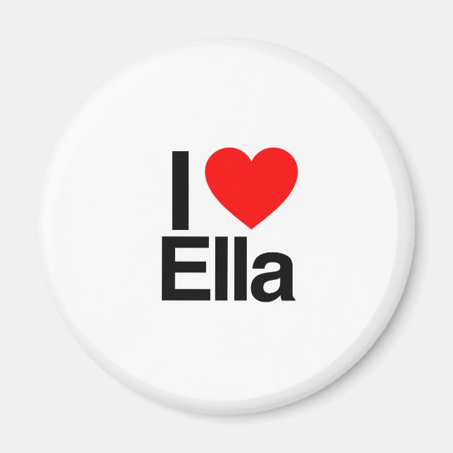 i love ella magnet (Vorne)