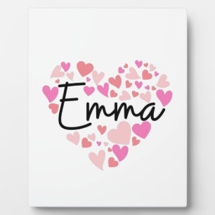 I love Emma Fotoplatte