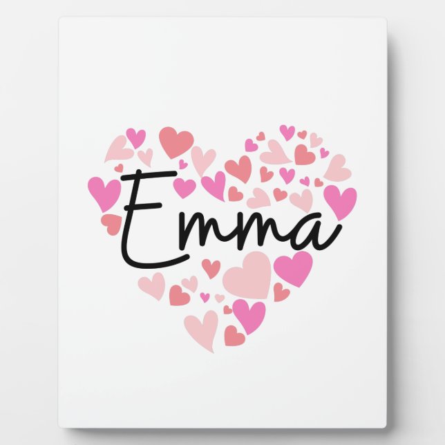I love Emma Fotoplatte (Vorderseite)