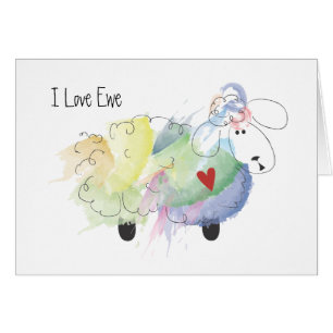 I Love Ewe (vous) Sheep