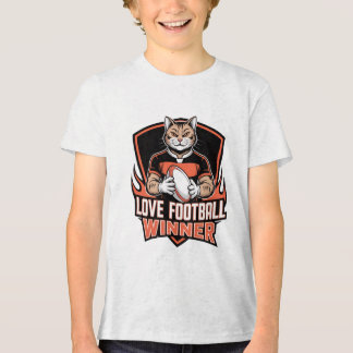 I love football  Tri-Blend shirt
