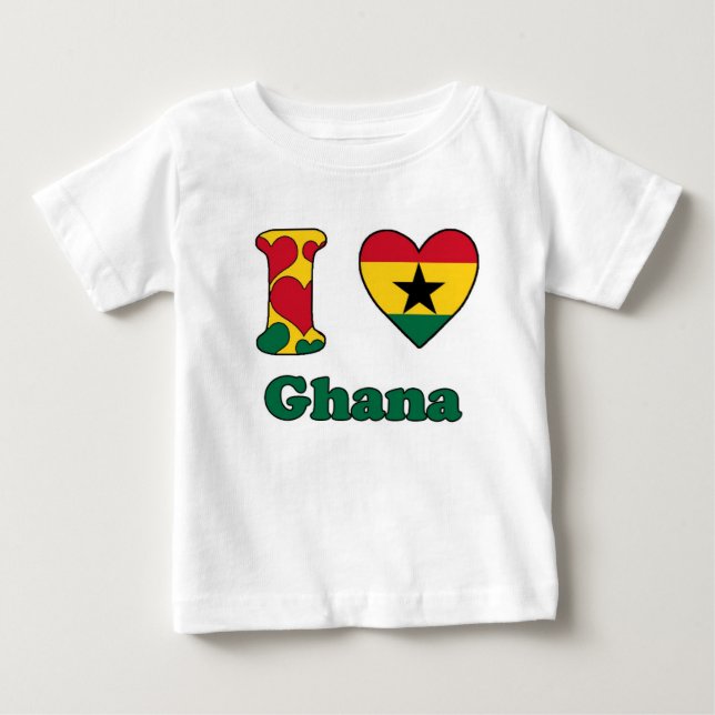 I love Ghana Baby T-shirt (Vorderseite)