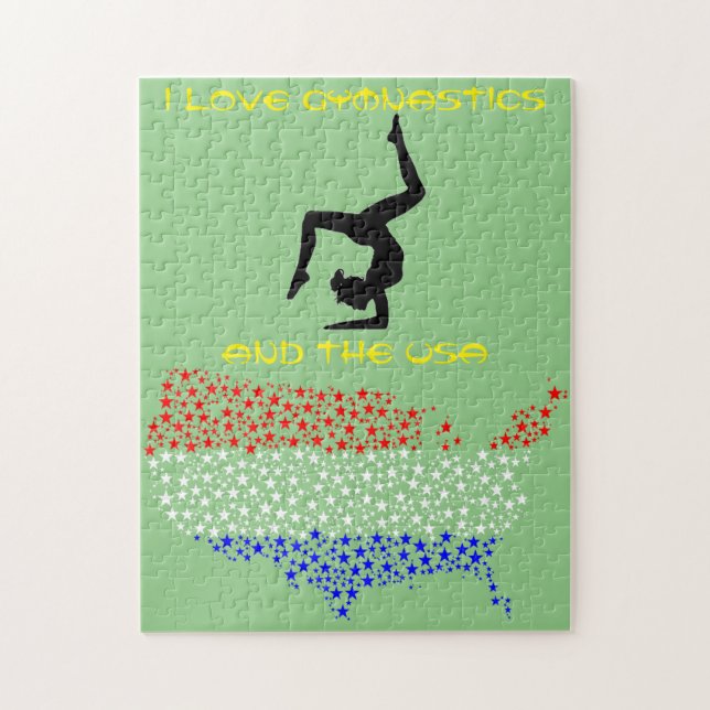 I Love Gymnastics and the USA (Vertikal)