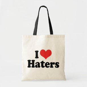 I Love Haters Tragetasche