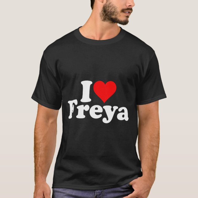 I Love Heart Fa  T-Shirt (Vorderseite)