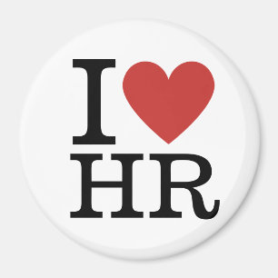 I ❤️ Love HR - Département RH - Magnet
