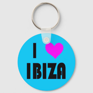 I Love Ibiza keychain Schlüsselanhänger