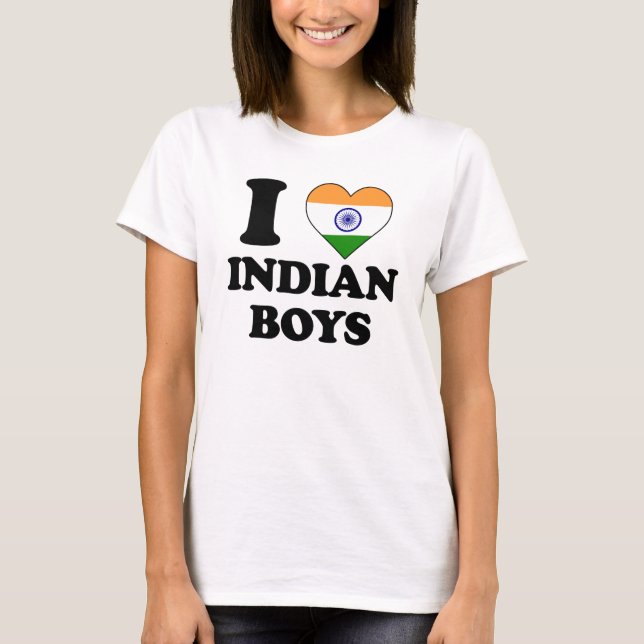 I love Indian Boys T-Shirt (Vorderseite)