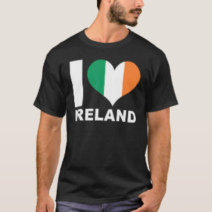 I Love Ireland Heart T-Shirt