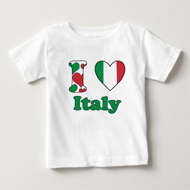 I love Italy Baby T-shirt (Vorderseite)