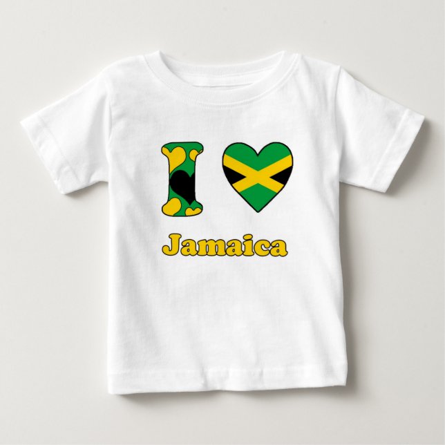 I love Jamaica Baby T-shirt (Vorderseite)