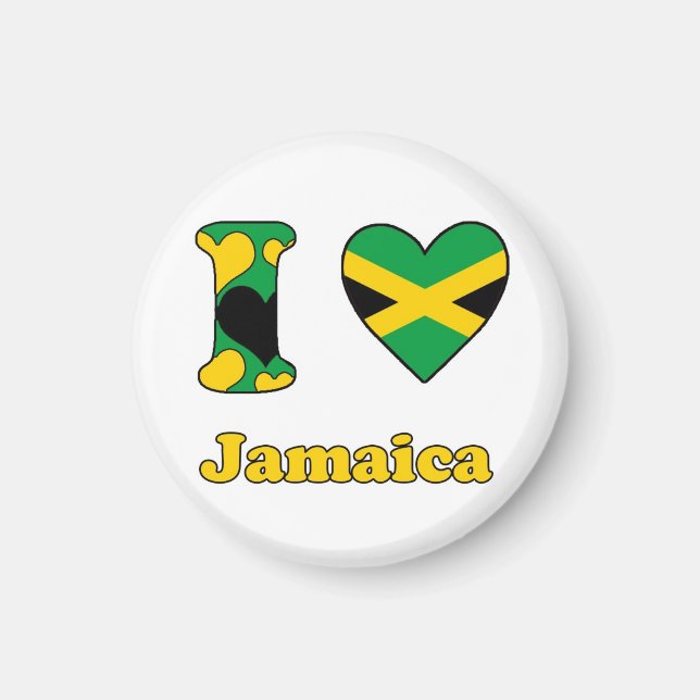 I love Jamaica Magnet (Vorne)