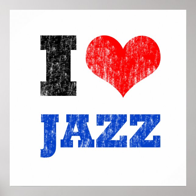 I Love Jazz Poster (Vorne)