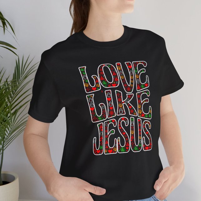 I love Jesus  christmas  T-Shirt (Von Creator hochgeladen)