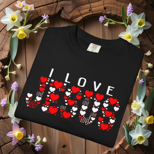 I love Jesus T-Shirt (Von Creator hochgeladen)