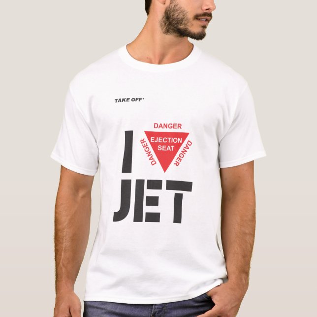 I love Jet T-Shirt (Vorderseite)