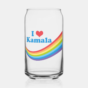 I Love Kamala Cute Election Rainbow