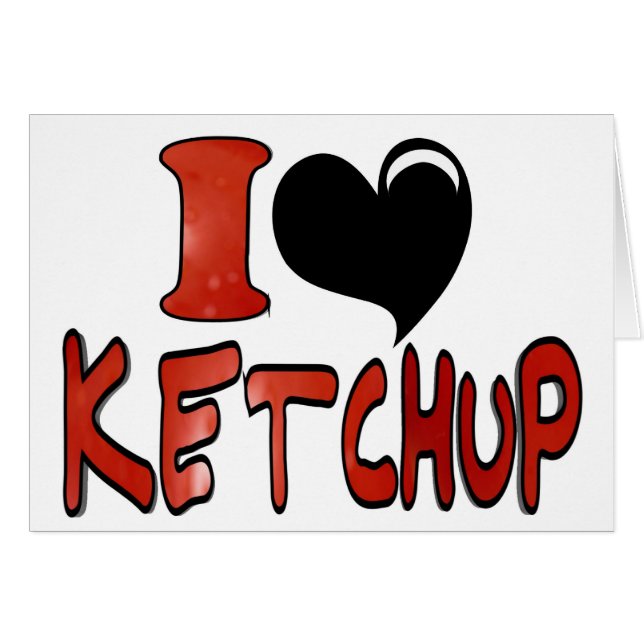 I Love Ketchup (Devant horizontal)