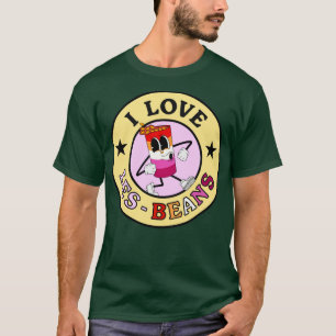 I Love LesBeans Funny Lesbian Pun T-Shirt