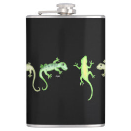 I Love Lizards Flachmann