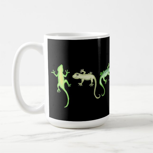 I Love Lizards Kaffeetasse (Links)