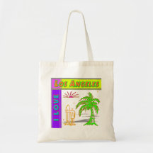 "I LOVE Los Angeles" Sac Sun Palm Tree&Surfer #2
