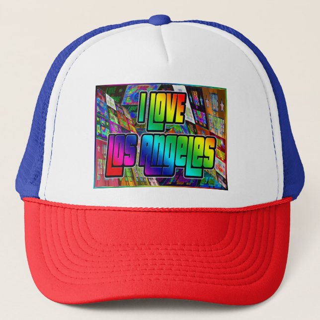 I LOVE Los Angeles Twist Casquette (Devant)