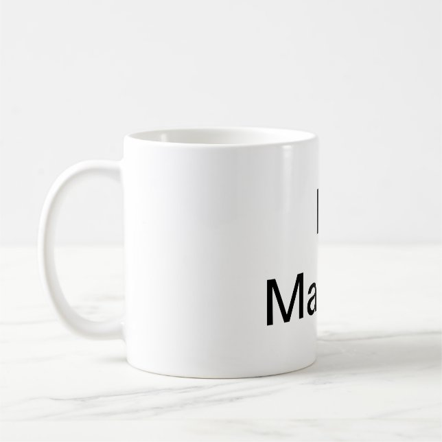 I love Manaus Kaffeetasse (Links)