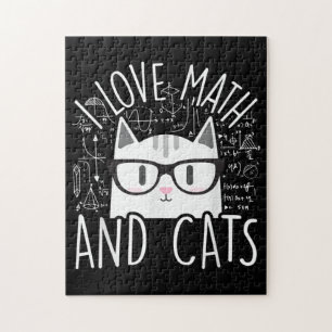 I Love Math And Cats Cute Kitty Cat