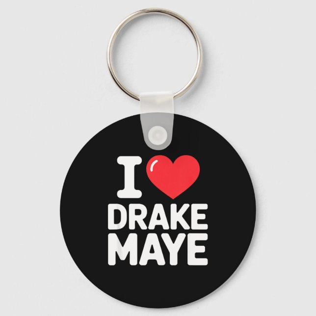 I Love Maye  Schlüsselanhänger (Vorderseite)